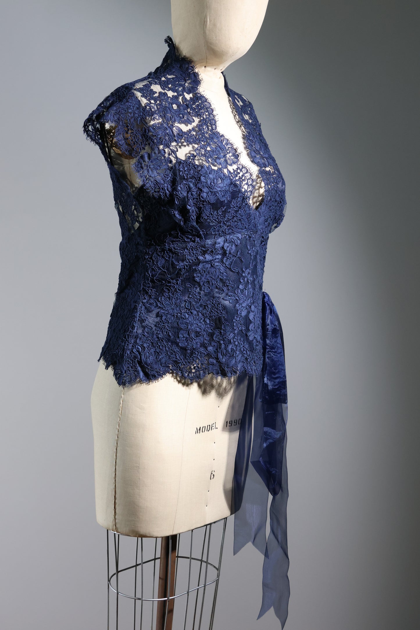 Eavis & Brown Grace Kelly Top - Navy