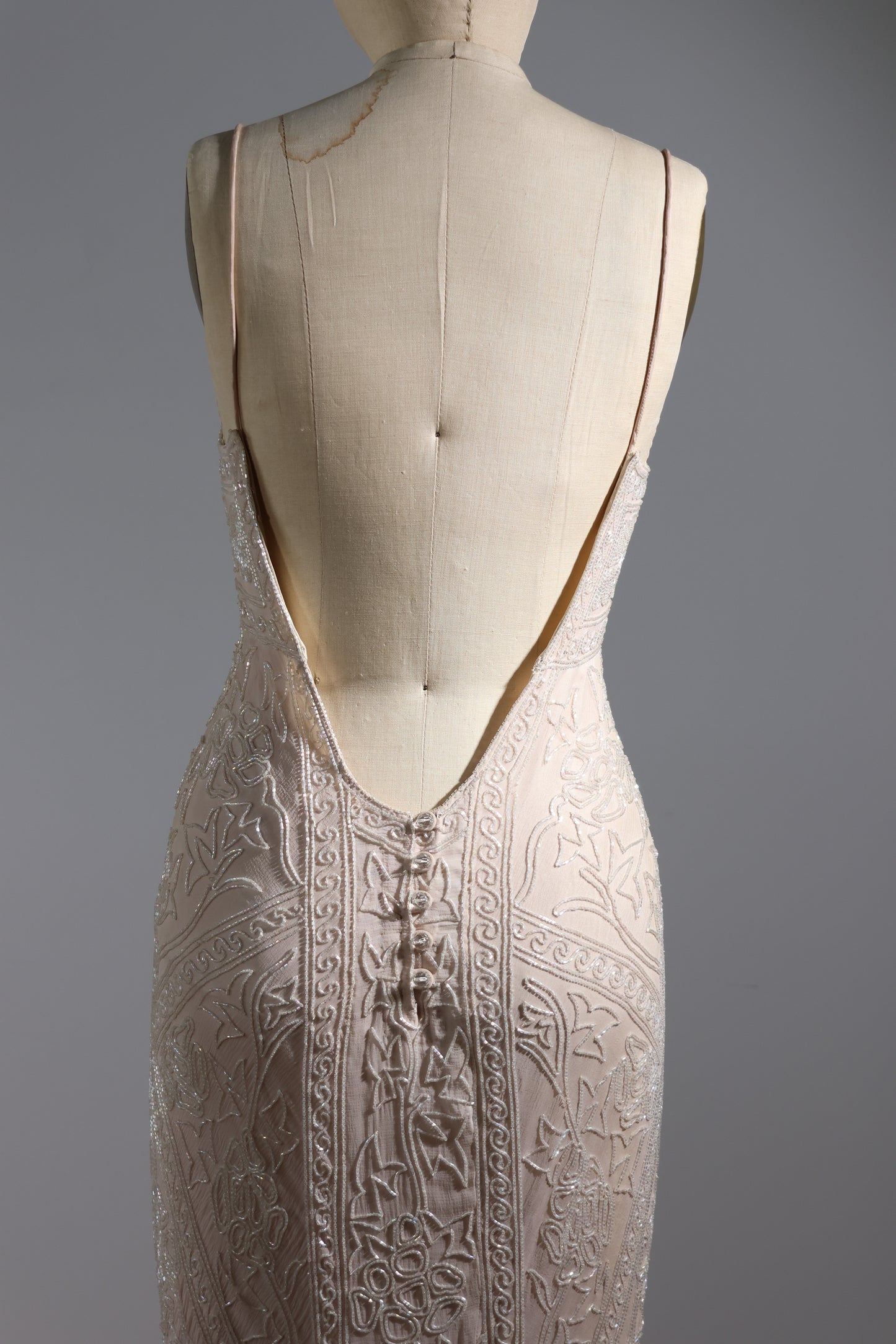 Eavis & Brown Trellis Long Dress - Violet / Crystal / Ivory